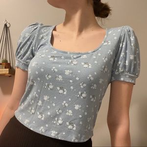 🌸SOLD🌸Floral Crop Top